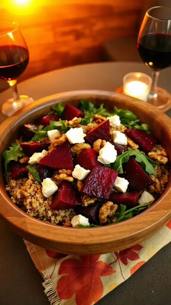roasted beet quinoa salad roasted beet quinoa salad