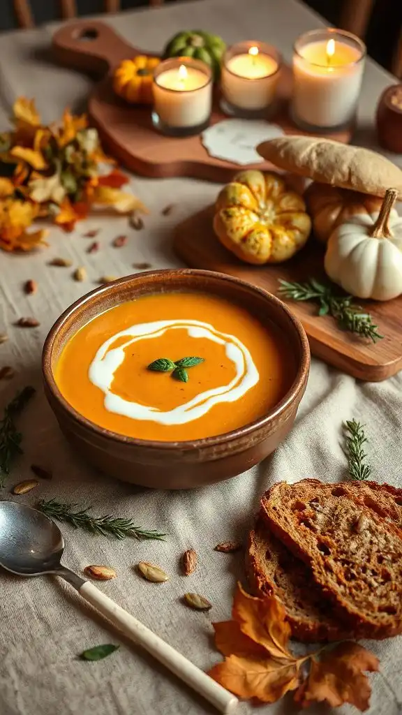 roasted butternut squash soup