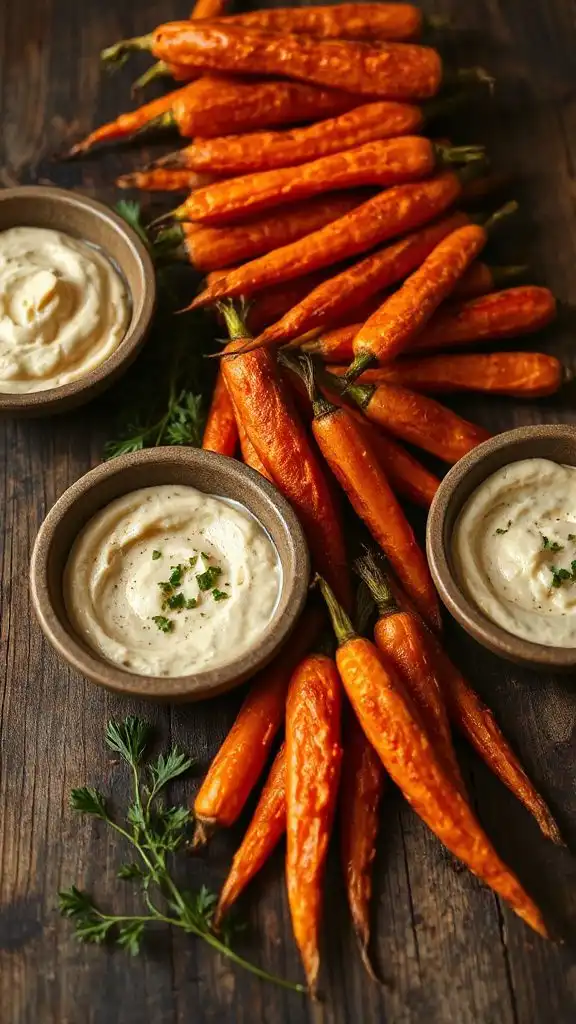 roasted carrot autumn dinners
