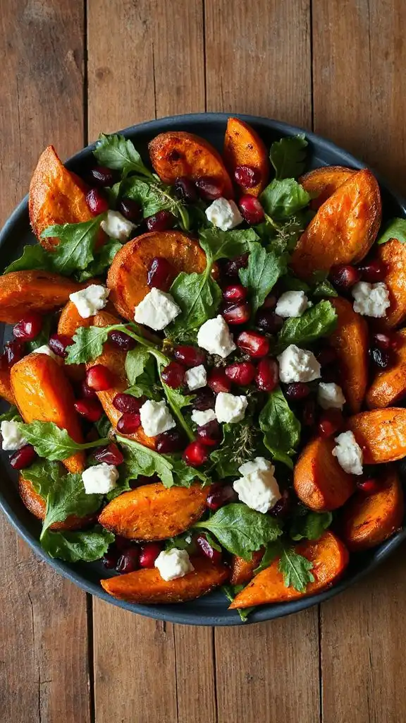 roasted carrot pomegranate salad roasted carrot pomegranate salad