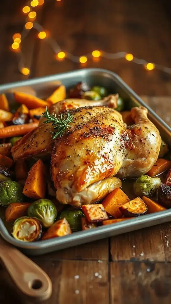 roasted chicken with vegetables roasted chicken with vegetables