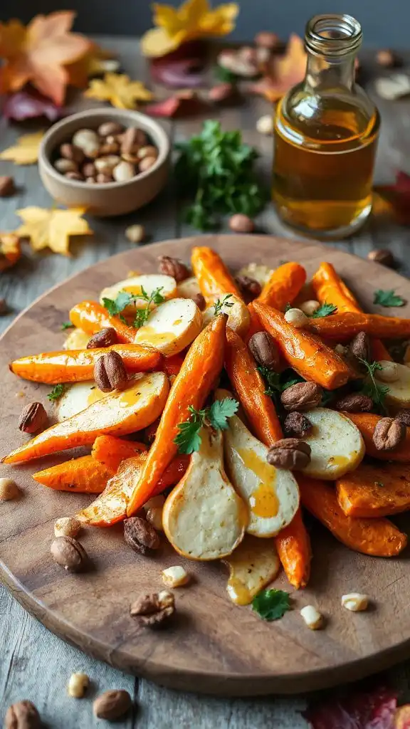 roasted parsnip carrot salad roasted parsnip carrot salad