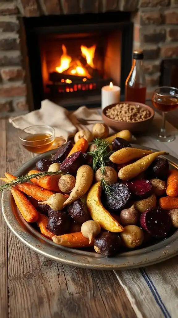 roasted root vegetable medley