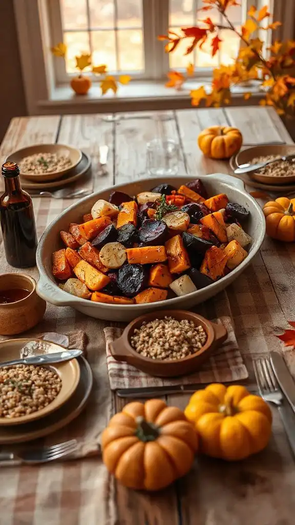 roasted root vegetable medley