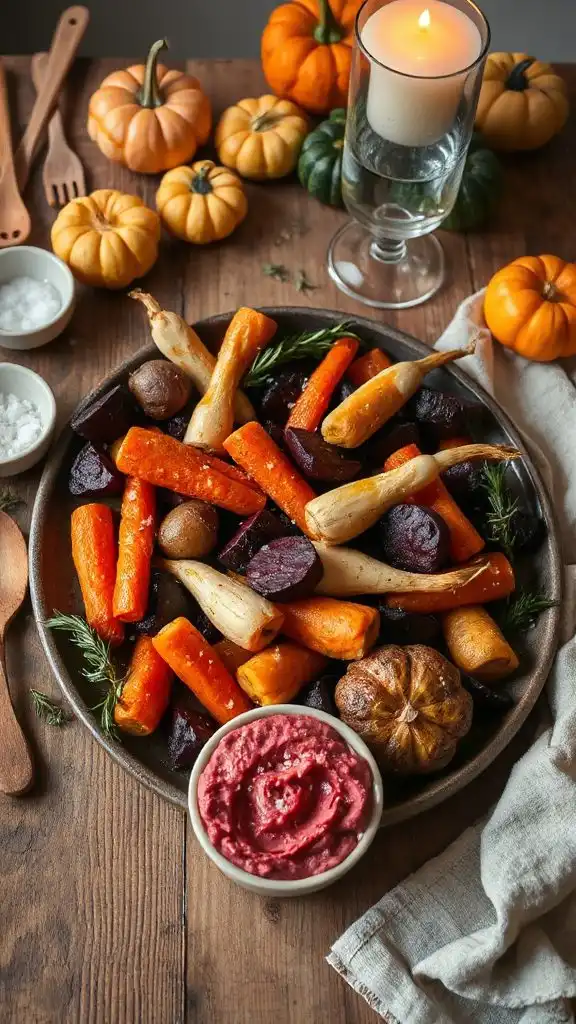 roasted root vegetable medley