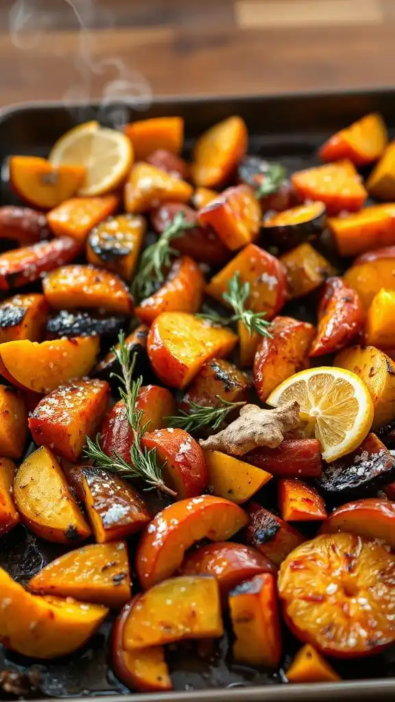 roasted seasonal vegetable delight