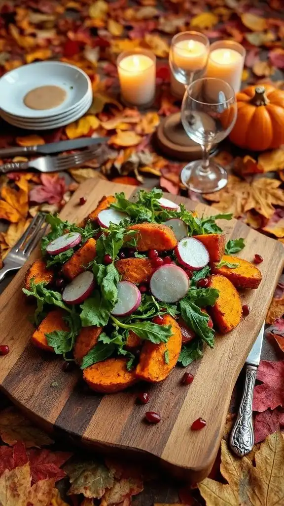roasted sweet potato salad
