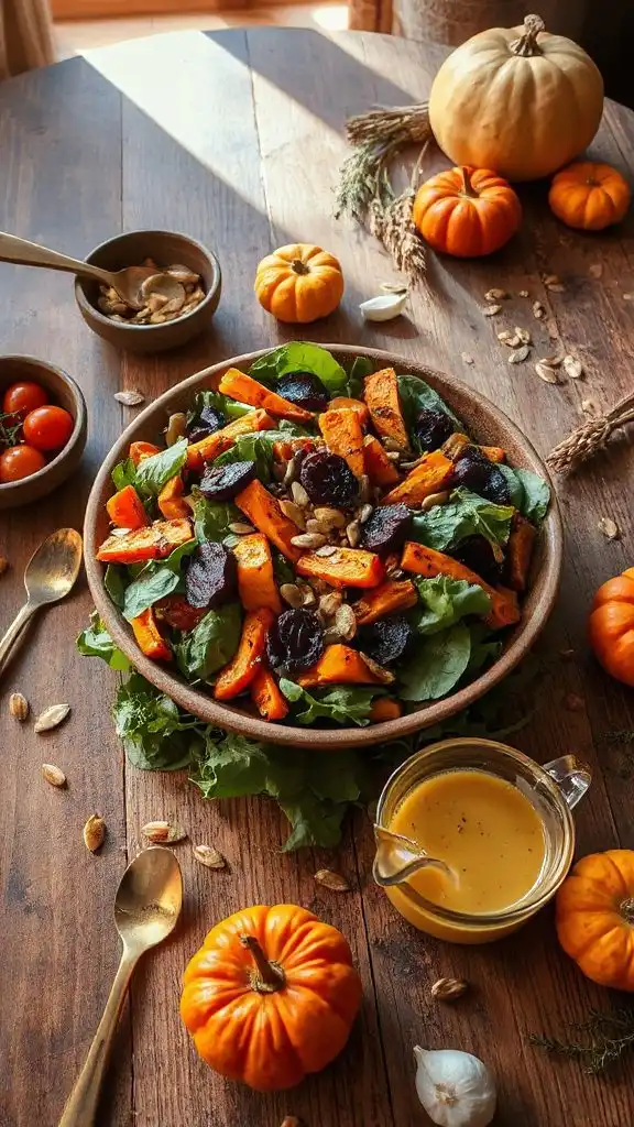roasted vegetable salad recipe