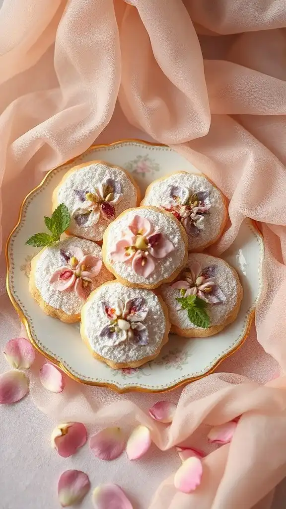rosewater sugar cookies recipe