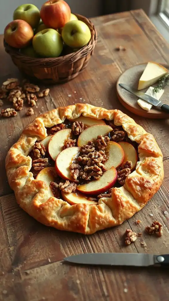 rustic apple brie tart rustic apple brie tart
