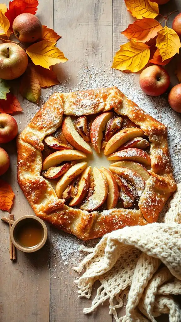 rustic apple cinnamon galette rustic apple cinnamon galette