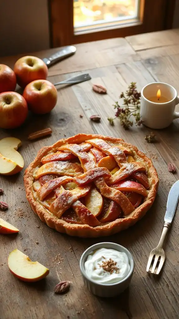 rustic apple tart recipe