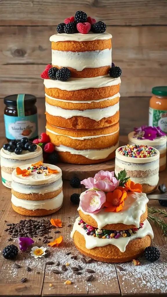 rustic naked cake recipe rustic naked cake recipe