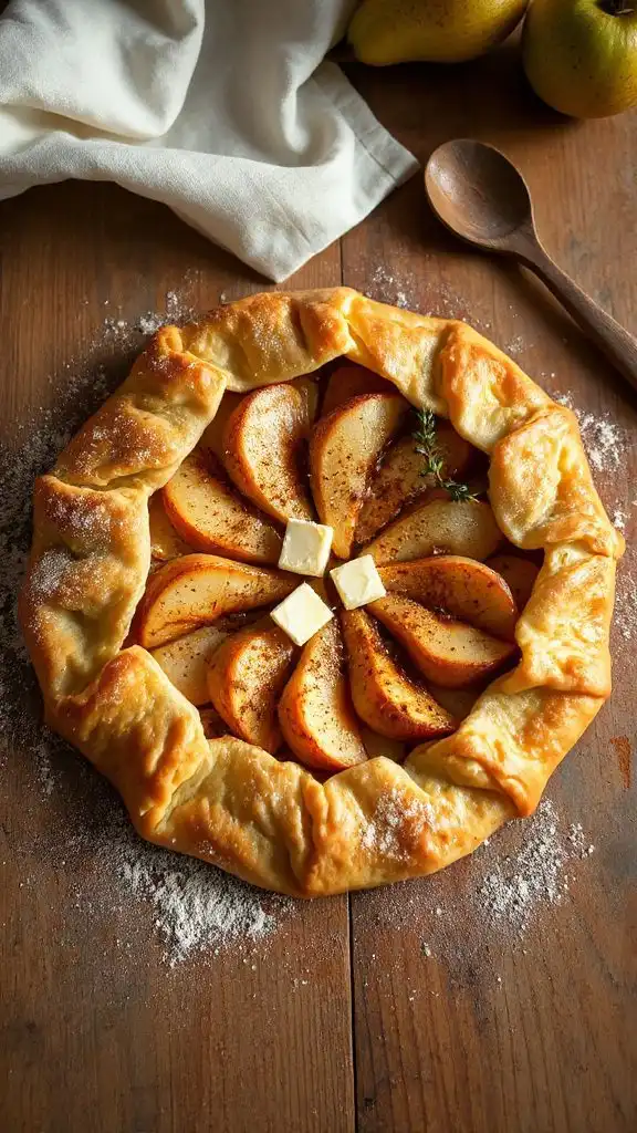 rustic pear galette recipe