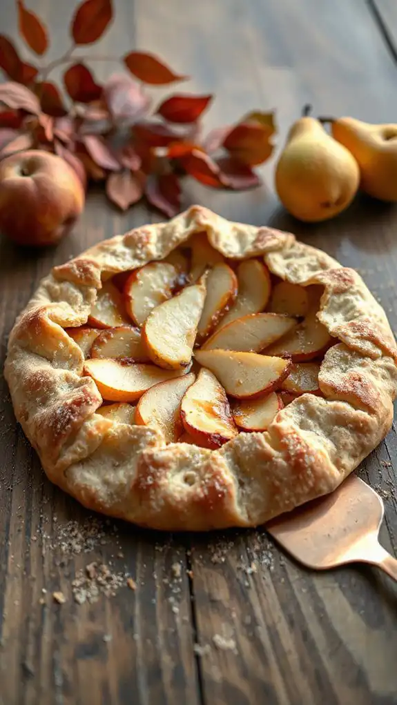 rustic pear ginger galette rustic pear ginger galette