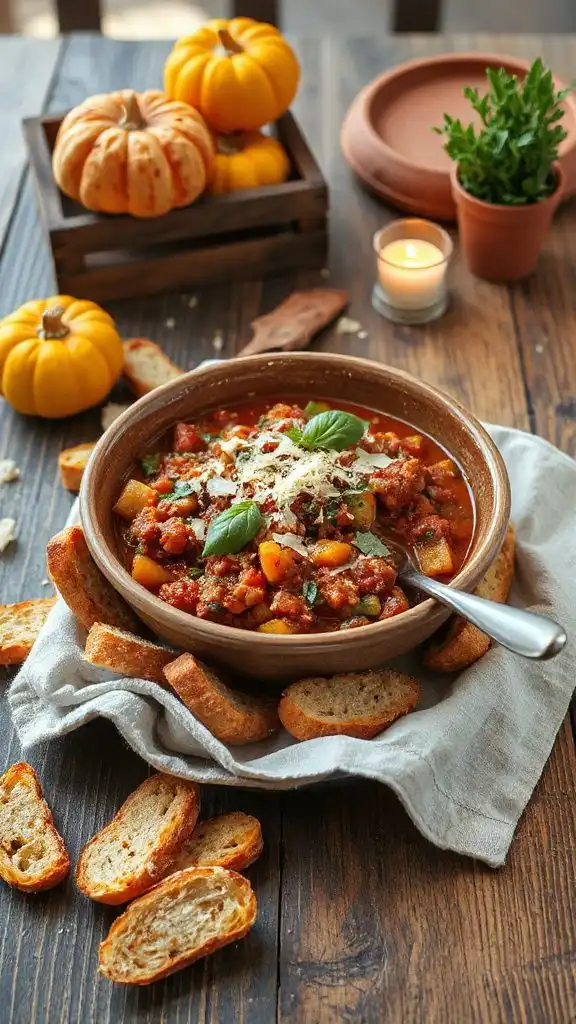 rustic vegetable pasta sauce