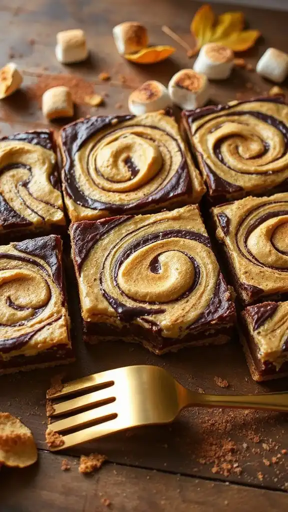 s mores nut butter bars