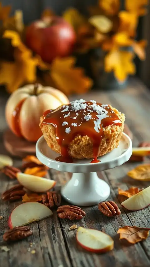 salted caramel apple dessert cups