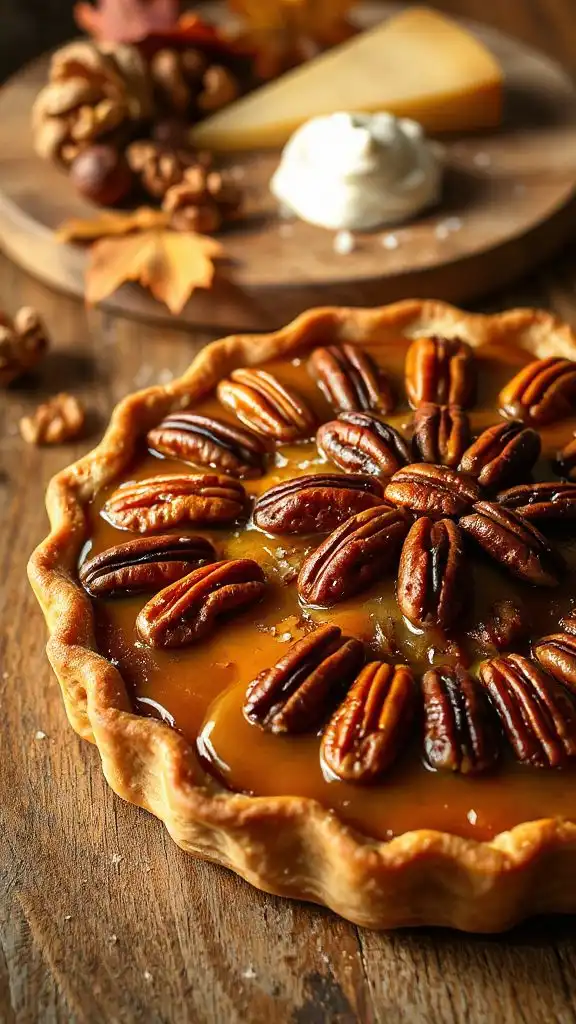 salted caramel pecan pie