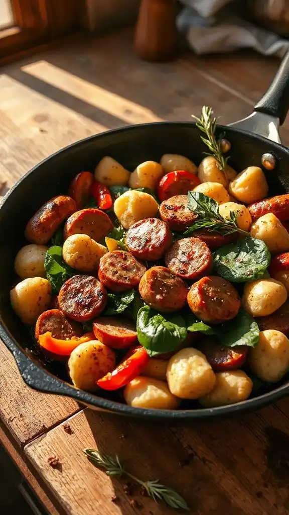 saut chicken sausage thoroughly