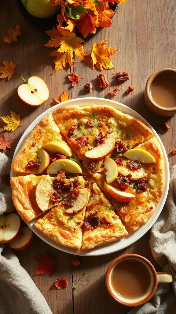 savory apple bacon frittata