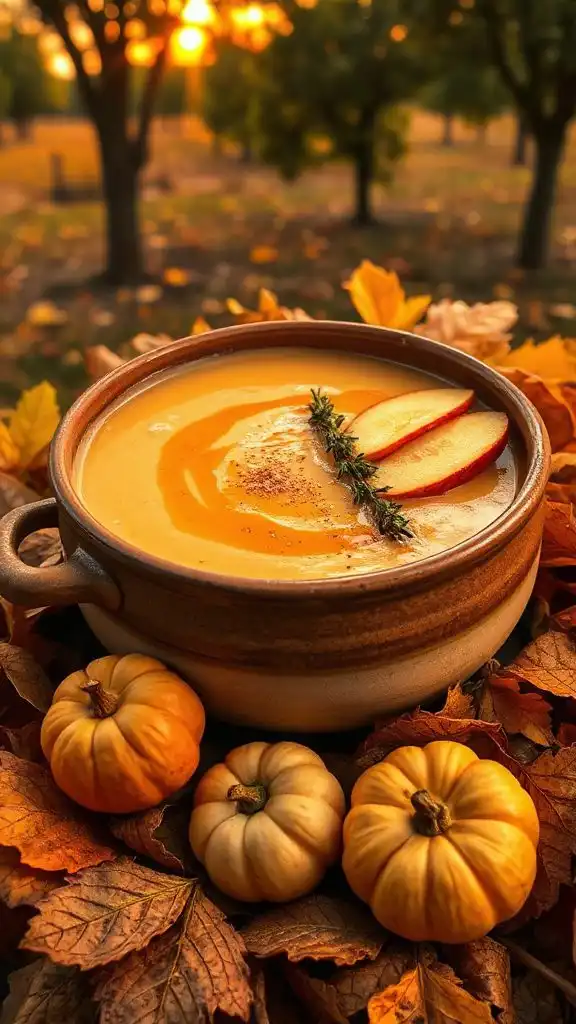 savory apple butternut squash soup