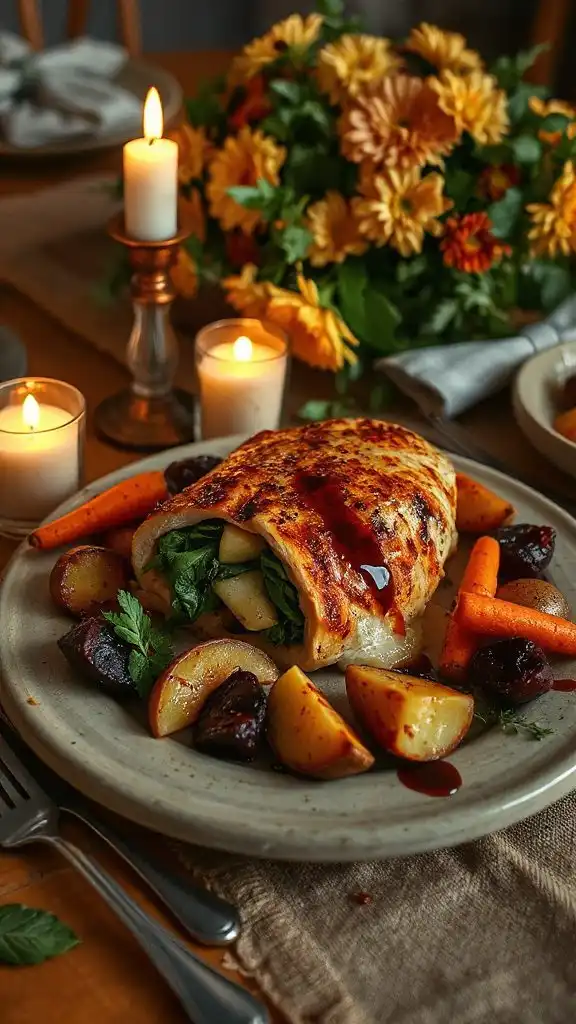 savory apple cheddar chicken
