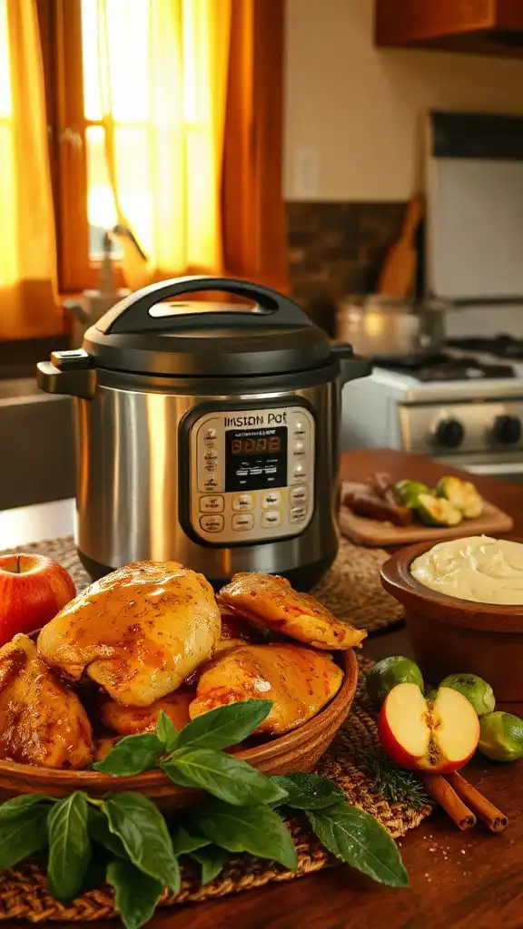 savory apple cider chicken