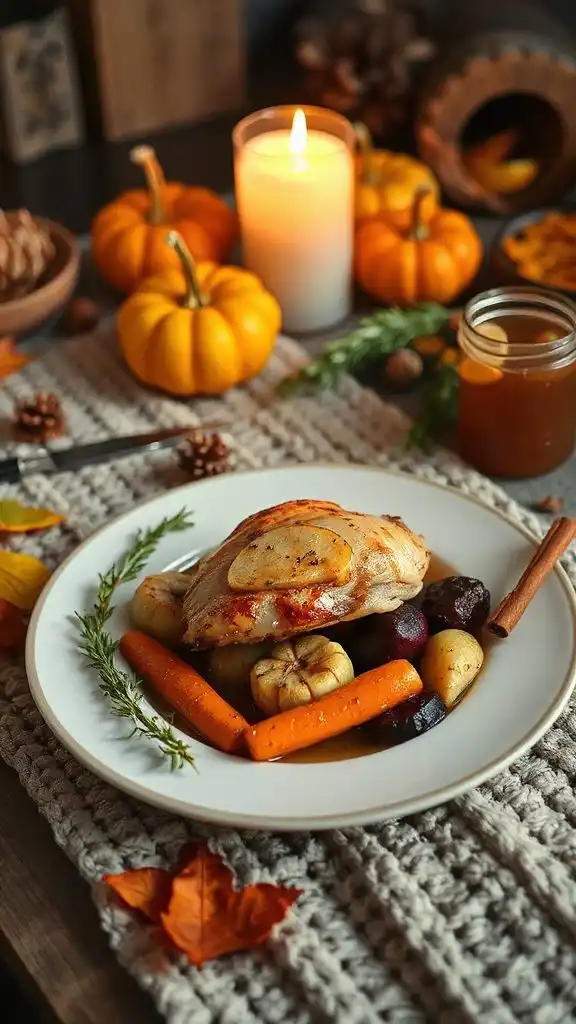 savory apple cider chicken