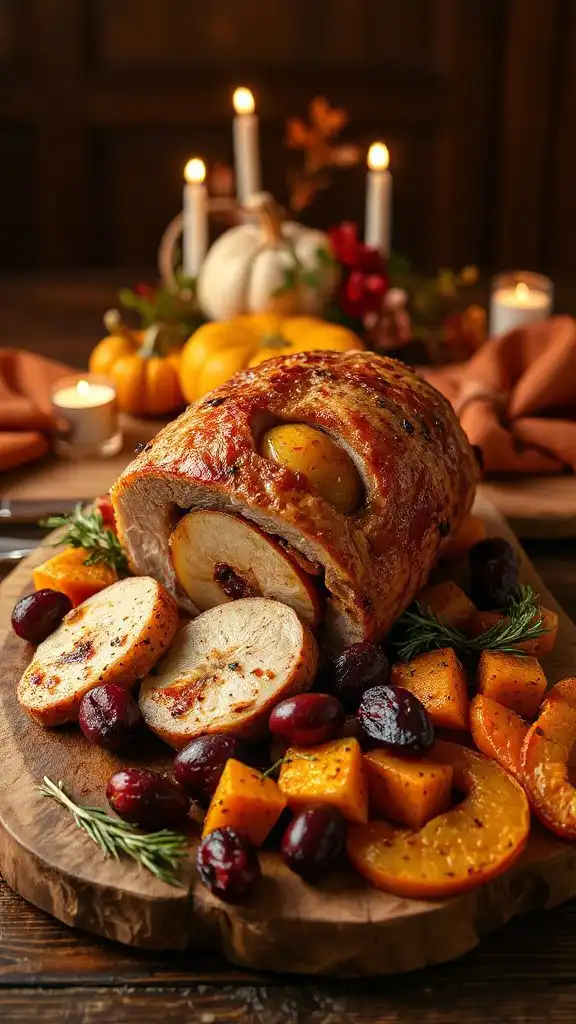 savory apple cranberry stuffing