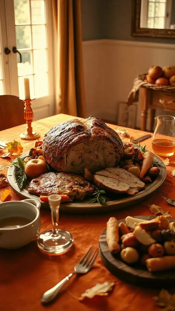 savory apple sage stuffed pork
