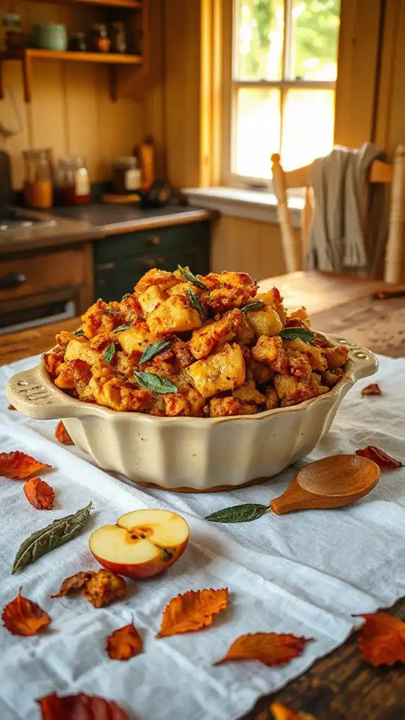 savory apple sage stuffing