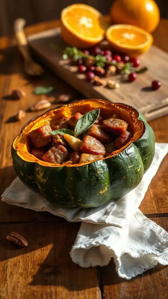 savory apple sausage stuffing