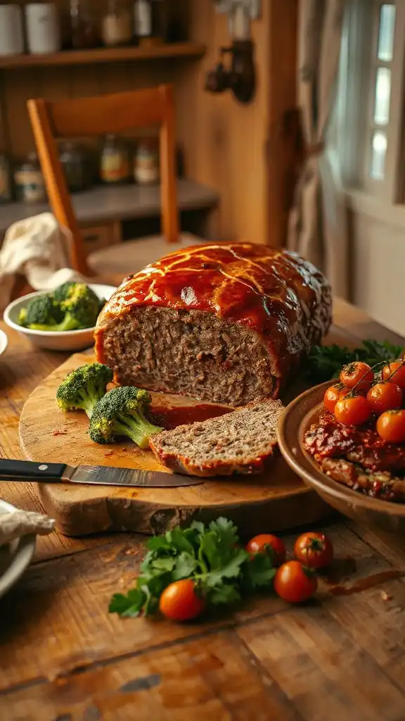 savory bbq meatloaf recipe