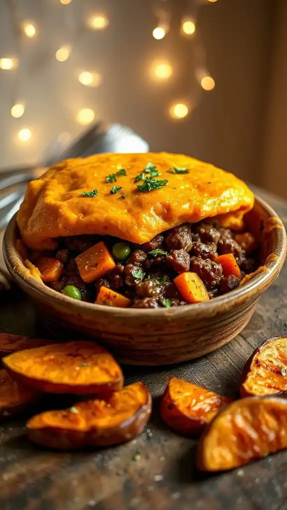 savory beef with sweet potatoes savory beef with sweet potatoes
