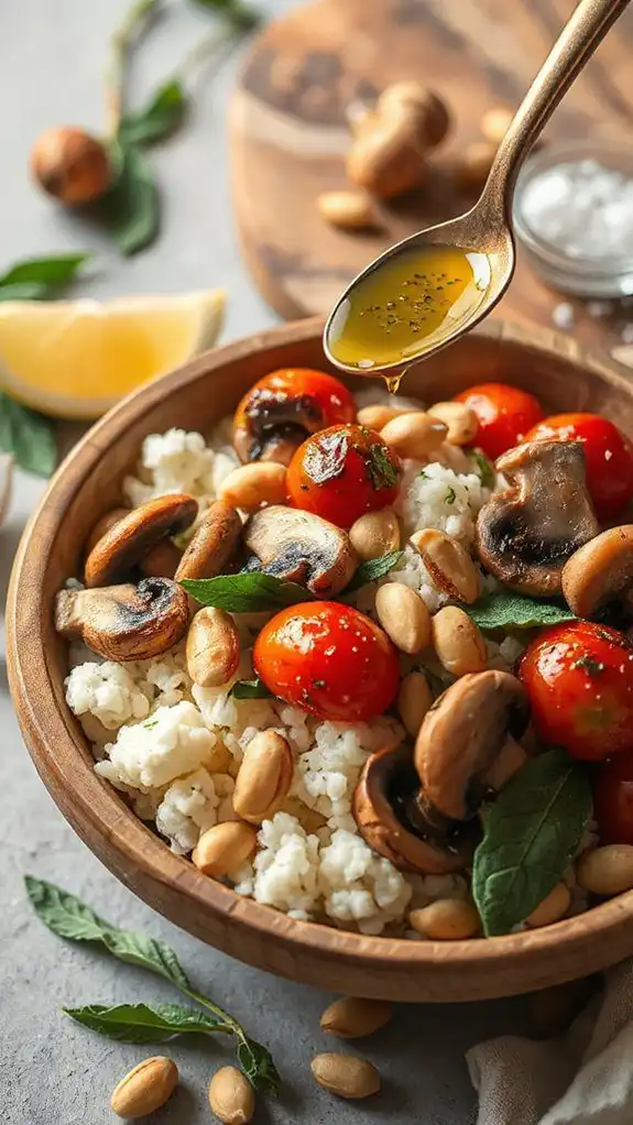 savory breakfast cauliflower rice