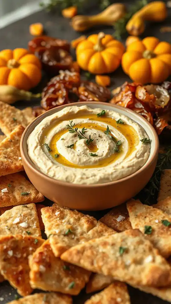 savory caramelized onion hummus