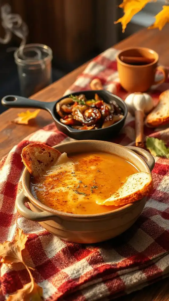 savory caramelized onion soup