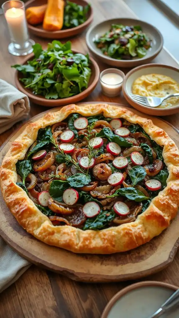 savory caramelized onion tart savory caramelized onion tart