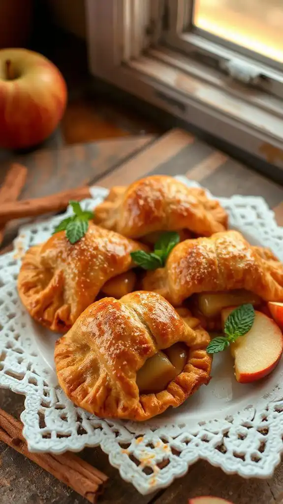 savory cheddar apple hand pies