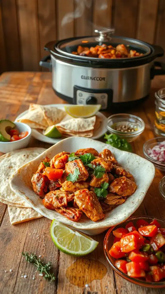 savory chicken tacos recipe