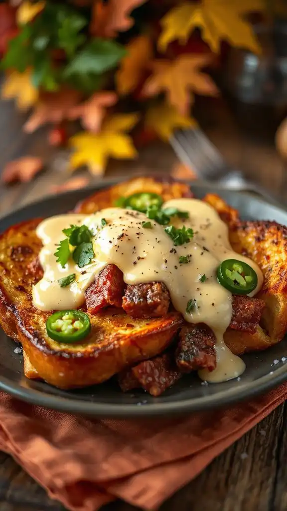 savory chorizo french toast