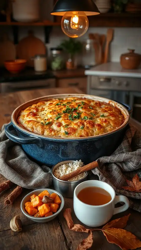 savory comforting rice casserole