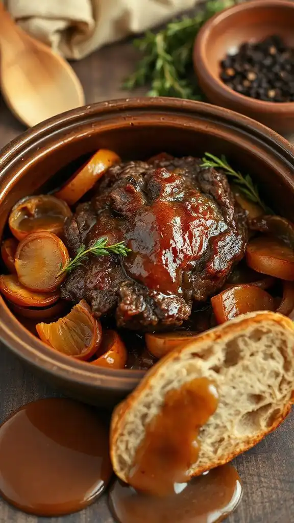 savory french onion pot roast