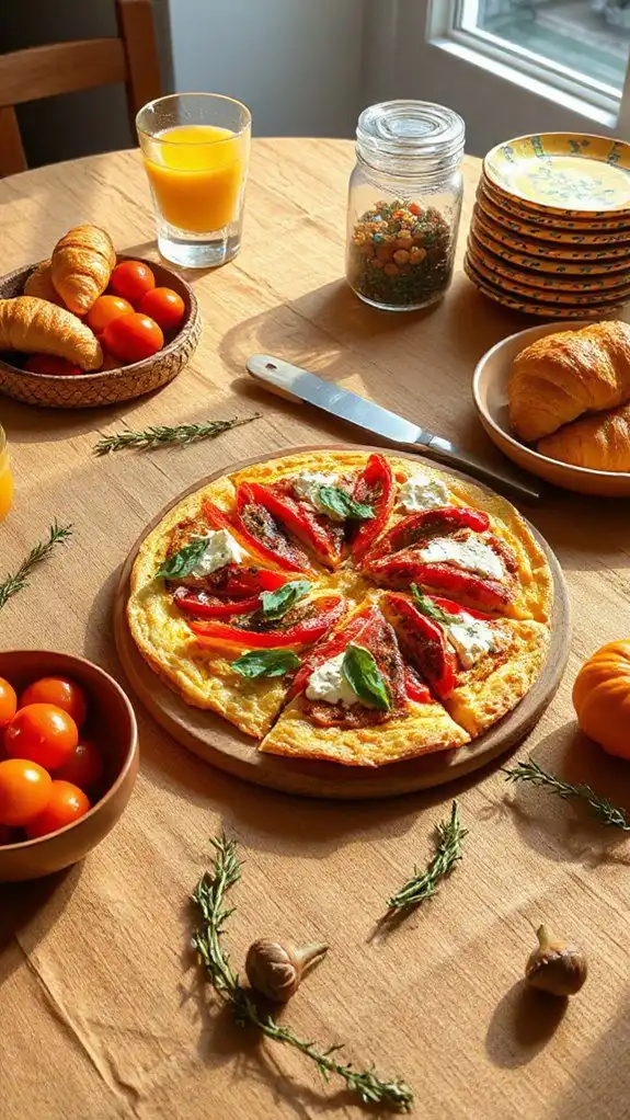 savory frittata for brunch