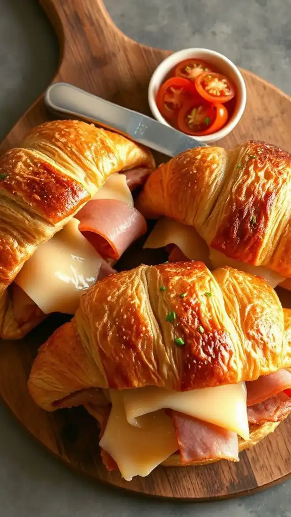 savory ham swiss croissant savory ham swiss croissant