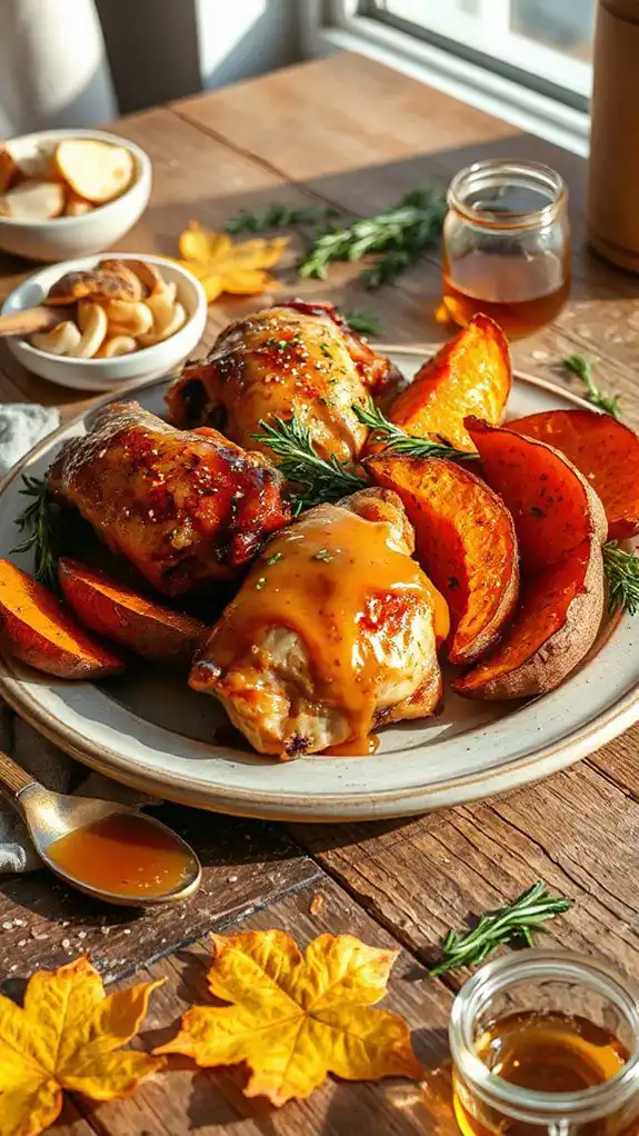 savory honey garlic dish