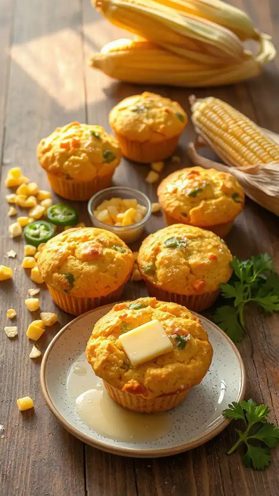 savory jalape o cheddar muffins