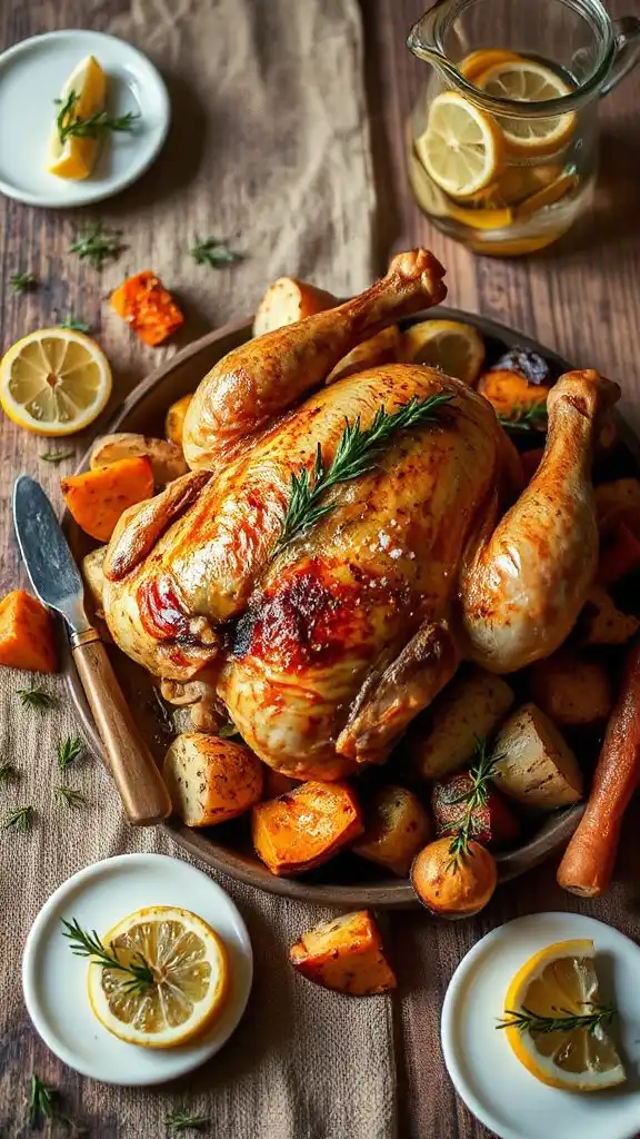 savory lemon herb chicken