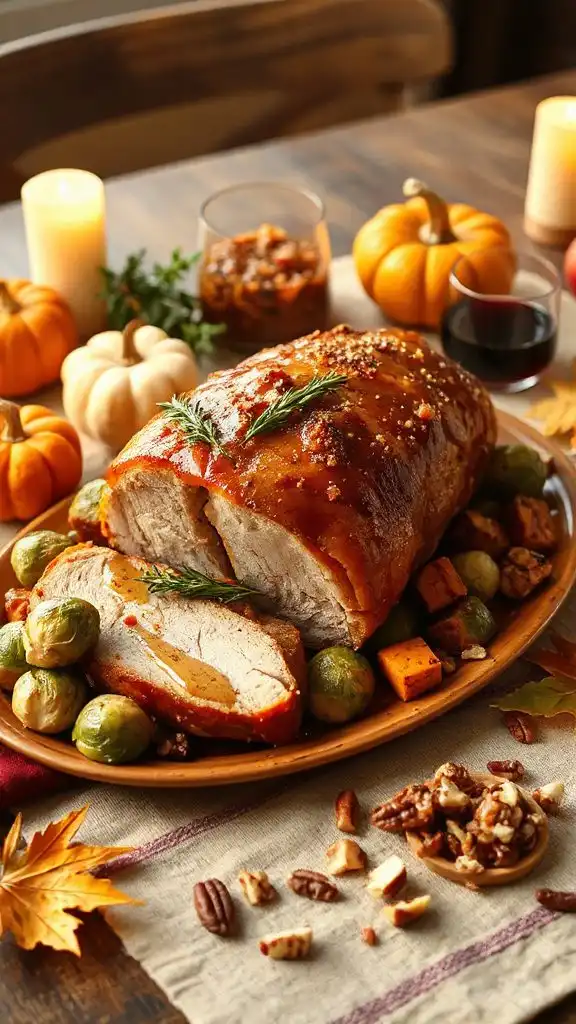 savory maple mustard pork